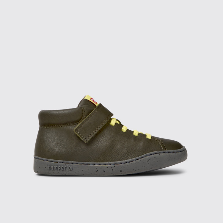 Peu Touring Botas de piel verdes