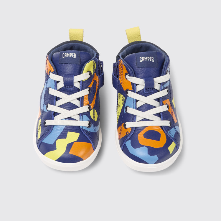 Twins Sneakers de piel multicolor