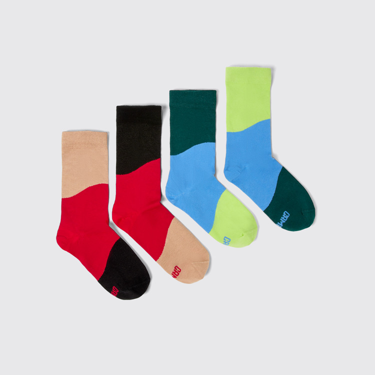 Odd Socks Pack Σετ από δύο ζευγάρια μακριές πολύχρωμες κάλτσες