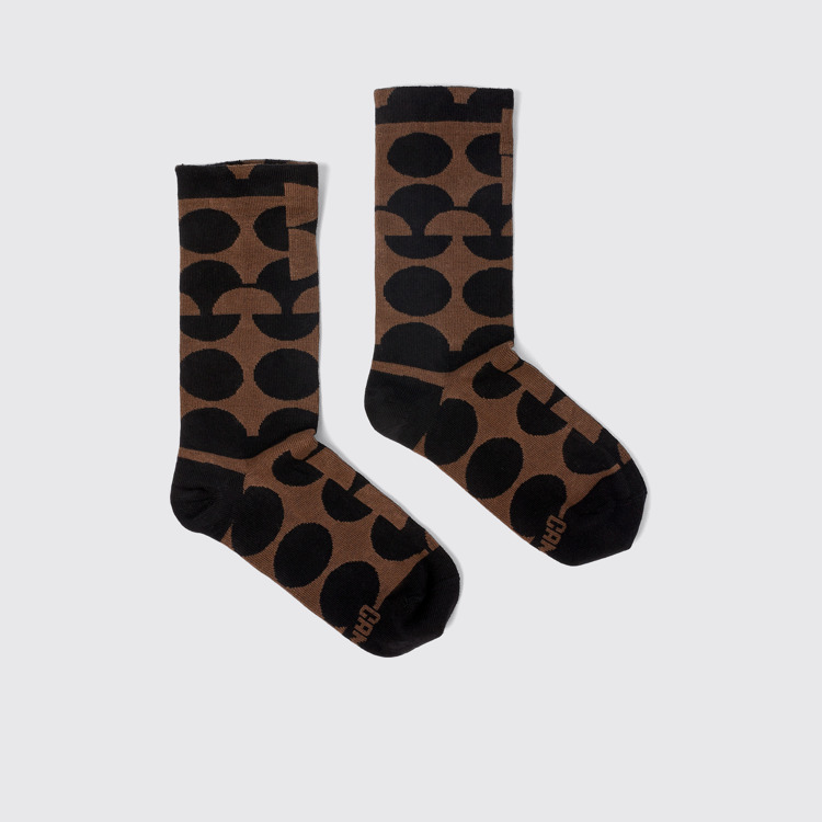 Sox Socks Bruin-zwarte sokken