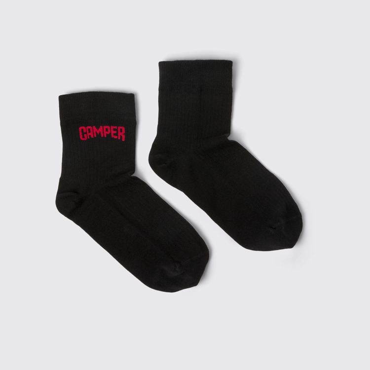 Socks Chaussettes en coton bio noir