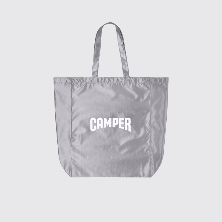 Silver Tote Borsa a tracolla unisex