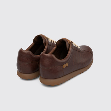 Back view of Pelotas Brown shoe for men