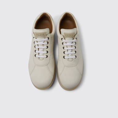 Overhead view of Pelotas White shoe for men