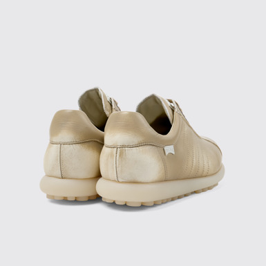 Back view of Pelotas Multicolor Leather Men's Shoe.