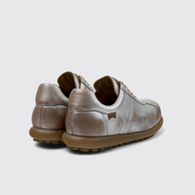 Back view of Pelotas Multicolor Leather Men's Shoe.