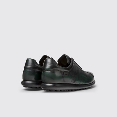 Back view of Pelotas Multicolor Leather Shoes for Men.