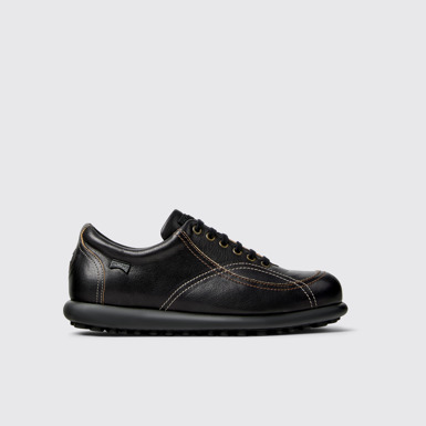 Twins Zapatos de piel curtida vegetal negros para hombre