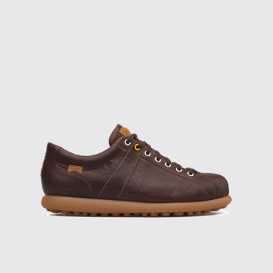 Side view of Pelotas Brown shoe for men