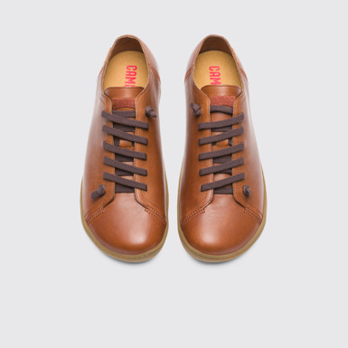 Overhead view of Peu Brown Casual Shoes for Men