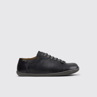 Peu Zapatos de piel negros para hombre.