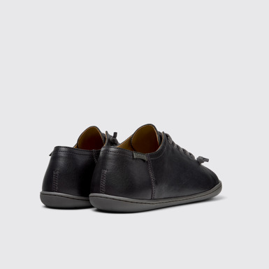 Peu Zapatos de piel negros para hombre.