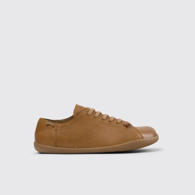 Peu Zapatos de piel marrones para hombre.