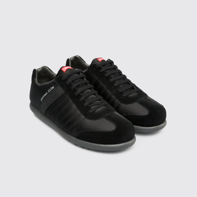 Front view of Pelotas XLite Black Sneakers for Men