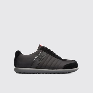 Side view of Pelotas XLite Black Sneakers for Men