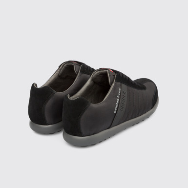 Back view of Pelotas XLite Black Sneakers for Men
