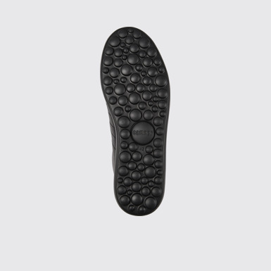 The sole of Pelotas XLite Black Leather Shoes for Men.