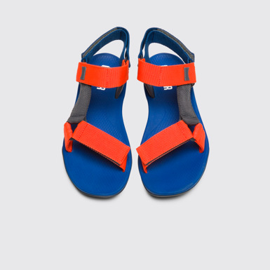 Overhead view of Match Multicolor Sandals for Men