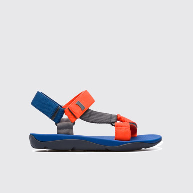 Side view of Match Multicolor Sandals for Men