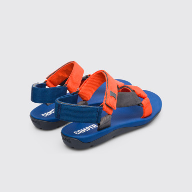 Back view of Match Multicolor Sandals for Men