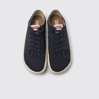 Overhead view of Peu Rambla Blue sneaker for men