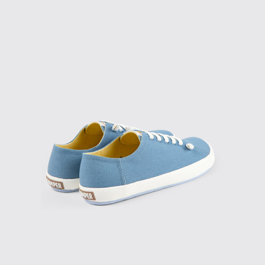Peu Rambla Baskets en tissu bleu pour homme