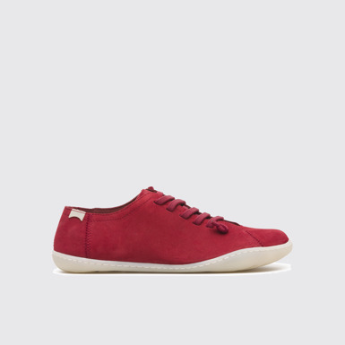 Side view of Peu Red Casual Shoes for Women