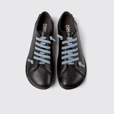 Overhead view of Peu Black Casual Shoes for Women