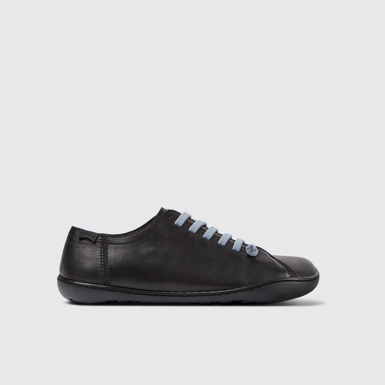 Side view of Peu Black Casual Shoes for Women