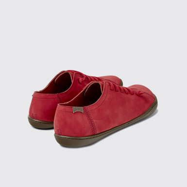 Back view of Peu Red Casual Shoes for Women