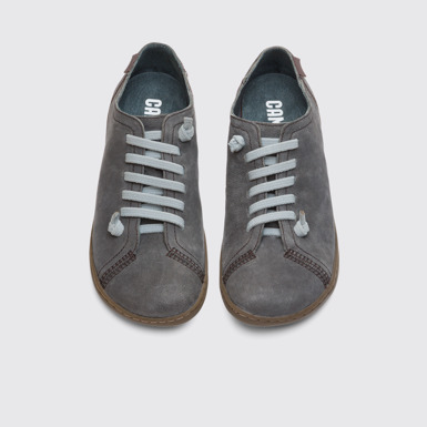 Overhead view of Peu Grey shoe for women