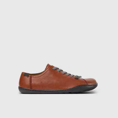 Peu Zapatos color tinto de piel para mujer