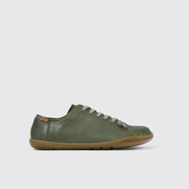 Peu Zapatos verdes de piel para mujer