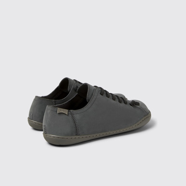 Peu Zapato de piel gris para mujer.
