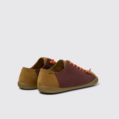 Back view of Twins Women's Shoe with Rubber Outsoles.