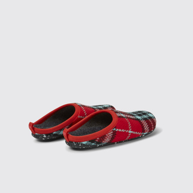 Back view of Wabi Printed recycled cotton women’s slippers