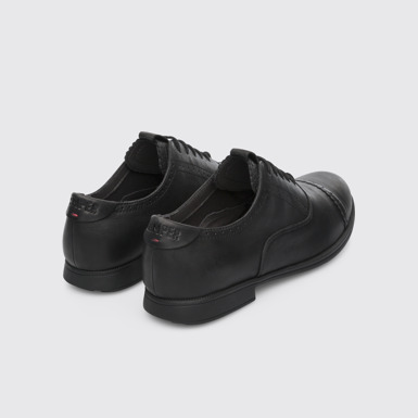 Back view of Mil Black Formal Shoes for Women