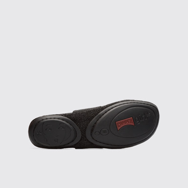 The sole of Right Black Ballerinas for Women