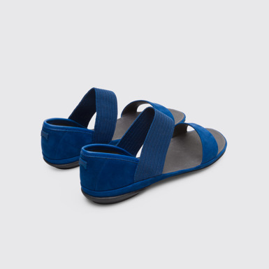 Back view of Right Blue Sandals for Women