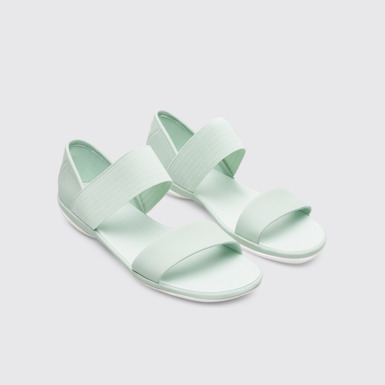 Front view of Right Green Sandals for Women