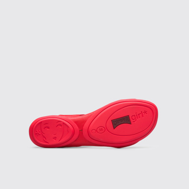 The sole of Right Red sandal for women