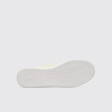 The sole of Uno Yellow Sneakers for Women