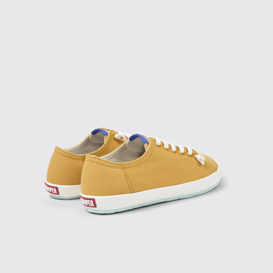 Peu Rambla Sneaker de tejido naranja para mujer