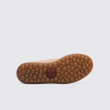 The sole of Pelotas Iconic beige shoe for women