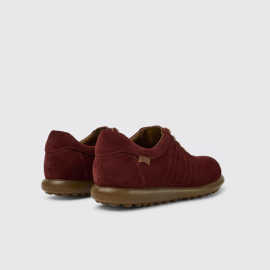 Back view of Pelotas Iconic red shoe for women