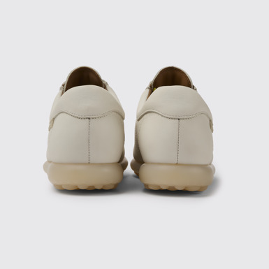 Back view of Pelotas White shoe for women