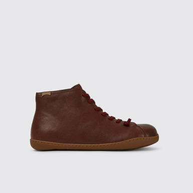 Side view of Peu Brown ankle boot for men