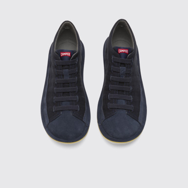 Overhead view of Beetle Blue boot for men