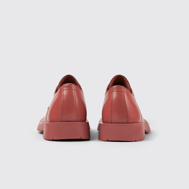 Back view of MIL 1978 Red Leather Blucher