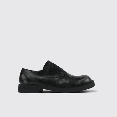 Mil 1978 Schwarzer Lederschuh